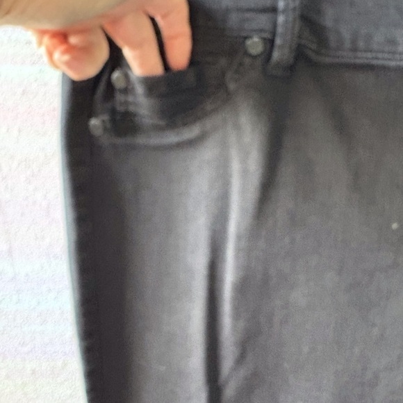 Torrid Black Skinny Stretch Jeans Size 18T Stretch Goth Moto Bikercore - Picture 7 of 14